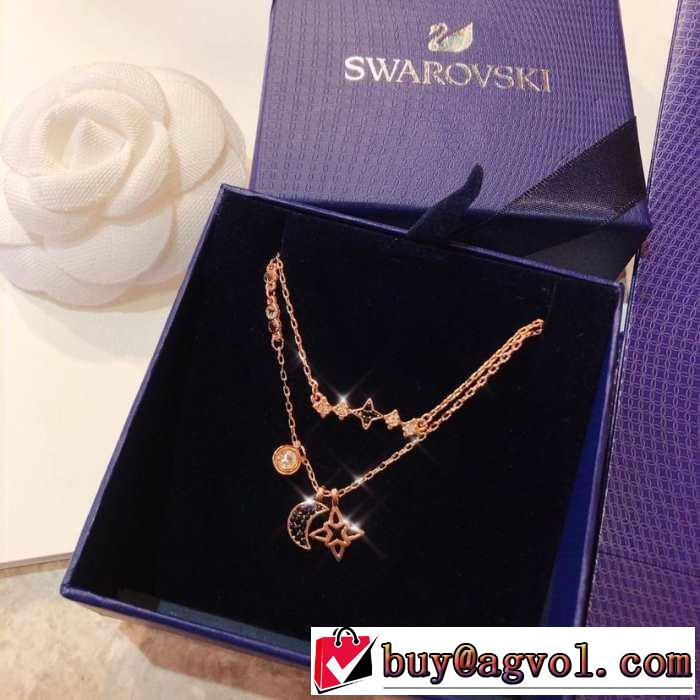 スワロフスキー SWAROVSKI ネックレス 2019春夏人気トレンドアイテム 絶妙にオシャレ人気アイテム