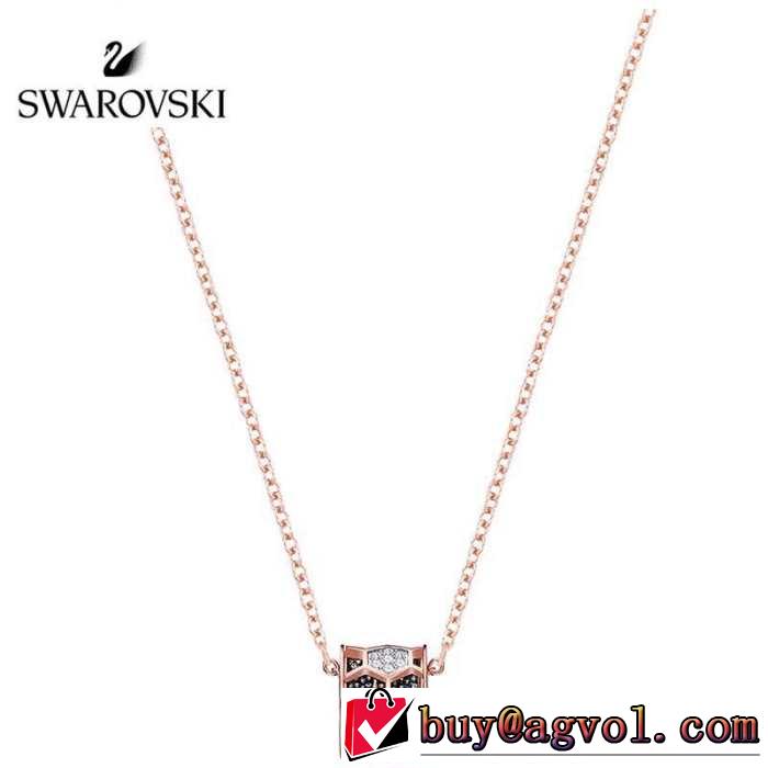 今シーズン人気のアイテム 2色可選 スワロフスキー SWAROVSKI ネックレス 2019春夏も引き続きトレンド