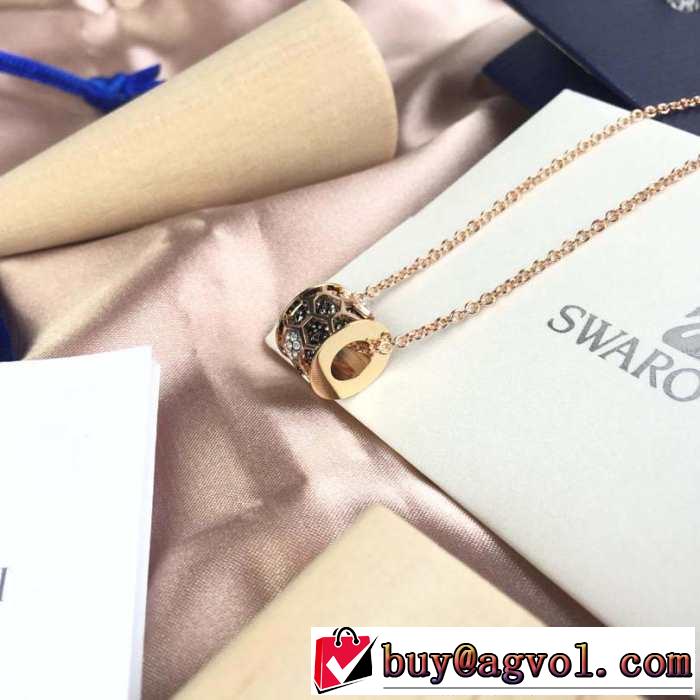 今シーズン人気のアイテム 2色可選 スワロフスキー SWAROVSKI ネックレス 2019春夏も引き続きトレンド