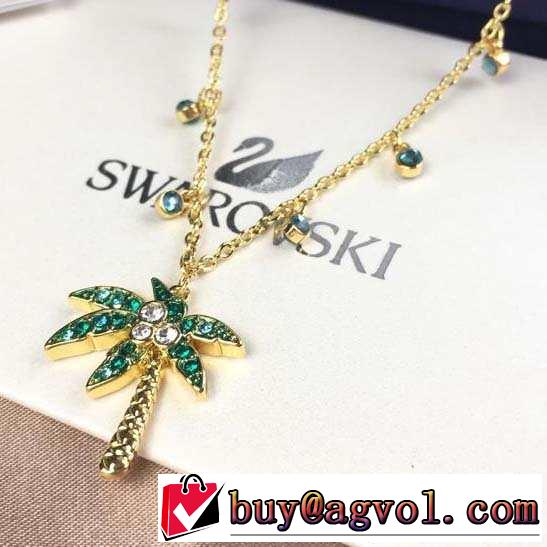 スワロフスキー SWAROVSKI ネックレス 春夏！大人カジュアル  2019春夏トレンドアイテム