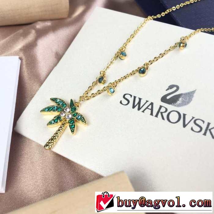 スワロフスキー SWAROVSKI ネックレス 春夏！大人カジュアル  2019春夏トレンドアイテム