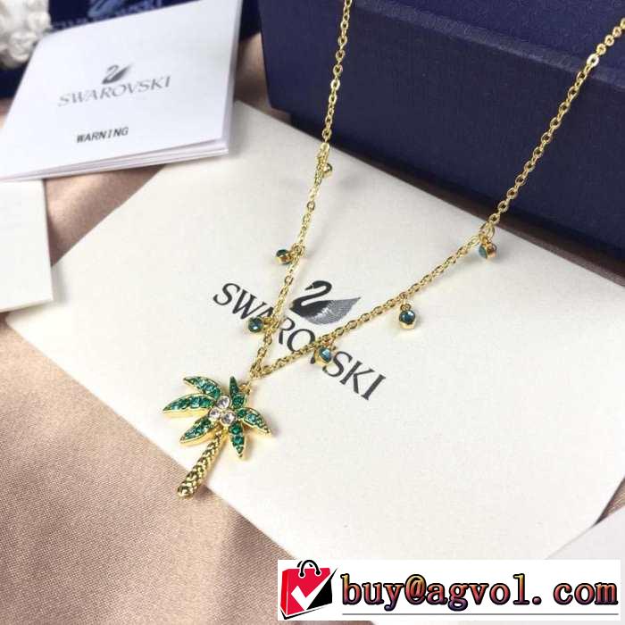スワロフスキー SWAROVSKI ネックレス 春夏！大人カジュアル  2019春夏トレンドアイテム