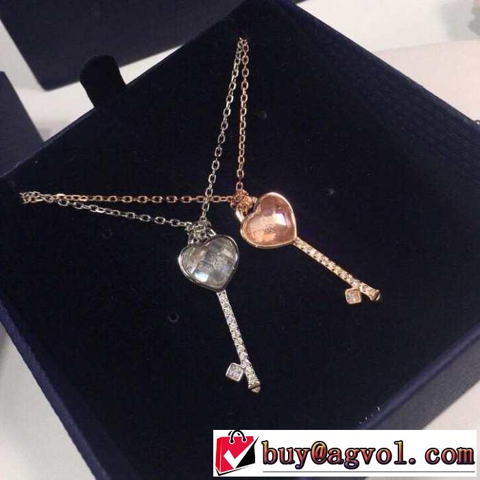 2色可選 ネックレス 春夏のトレンドアイテム 2019春夏トレンドアイテム スワロフスキー SWAROVSKI