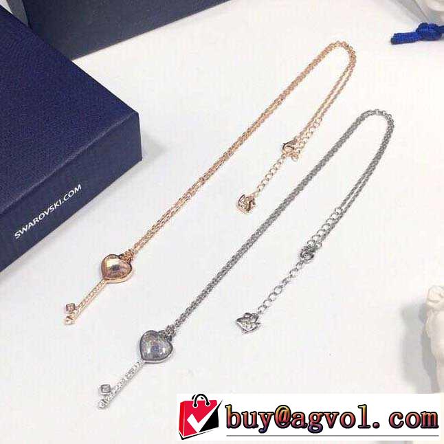 2色可選 ネックレス 春夏のトレンドアイテム 2019春夏トレンドアイテム スワロフスキー SWAROVSKI