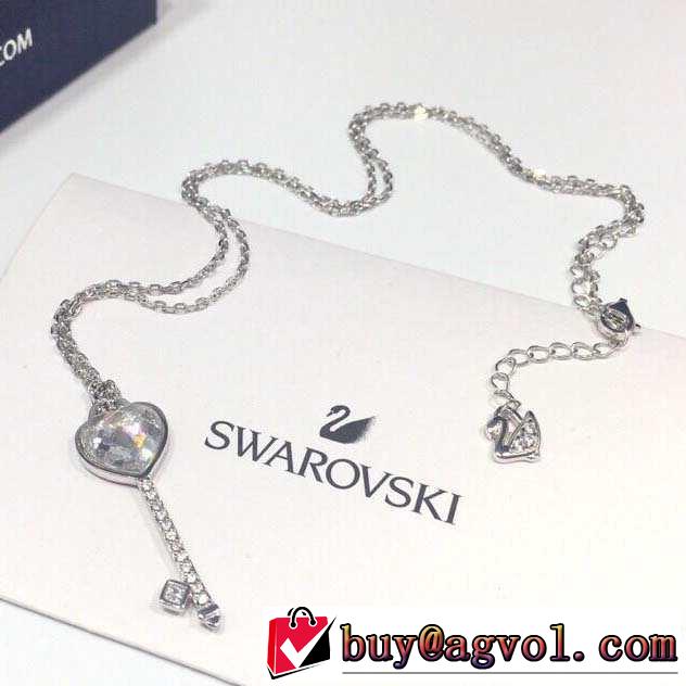 2色可選 ネックレス 春夏のトレンドアイテム 2019春夏トレンドアイテム スワロフスキー SWAROVSKI