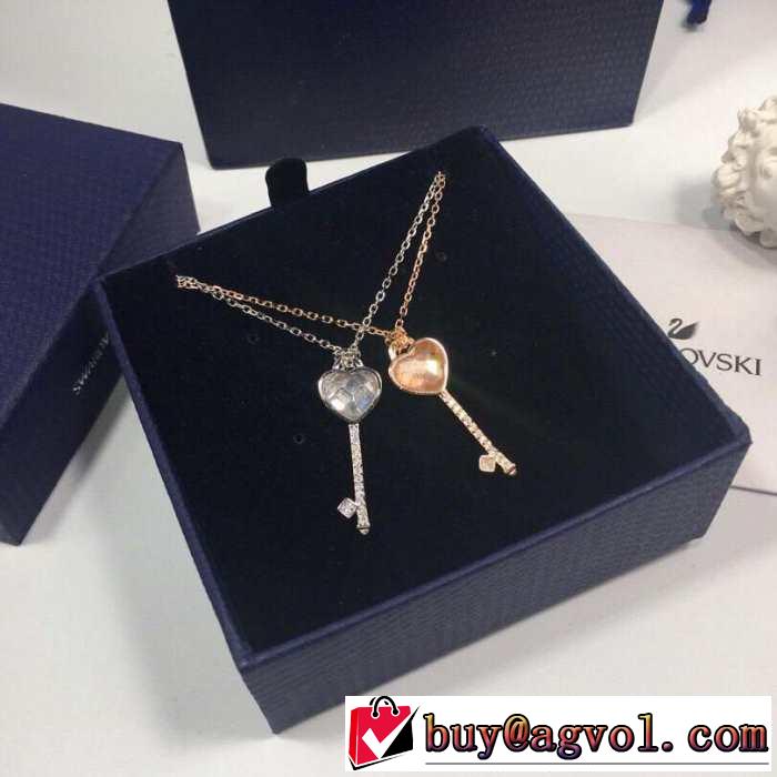 2色可選 ネックレス 春夏のトレンドアイテム 2019春夏トレンドアイテム スワロフスキー SWAROVSKI