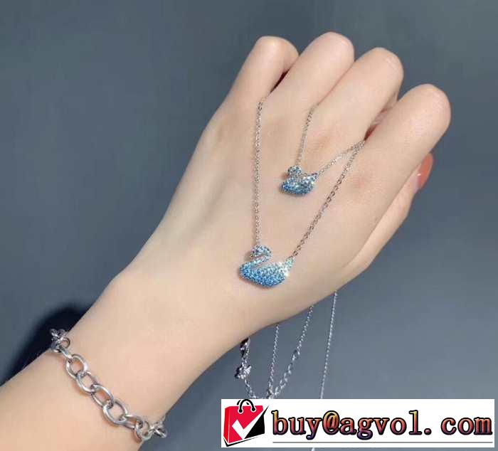 春夏シンプルファッションでOK！ スワロフスキー SWAROVSKI ネックレス 2色可選 2019夏ファション新品