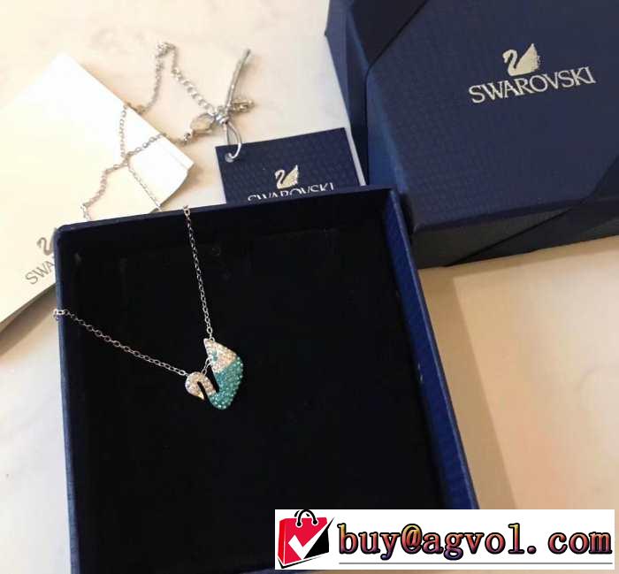 春夏シンプルファッションでOK！ スワロフスキー SWAROVSKI ネックレス 2色可選 2019夏ファション新品