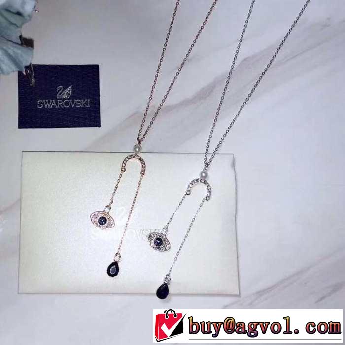スワロフスキー SWAROVSKI ネックレス 2色可選 スタイリッシュに新着 2019春夏の大注目トレンド