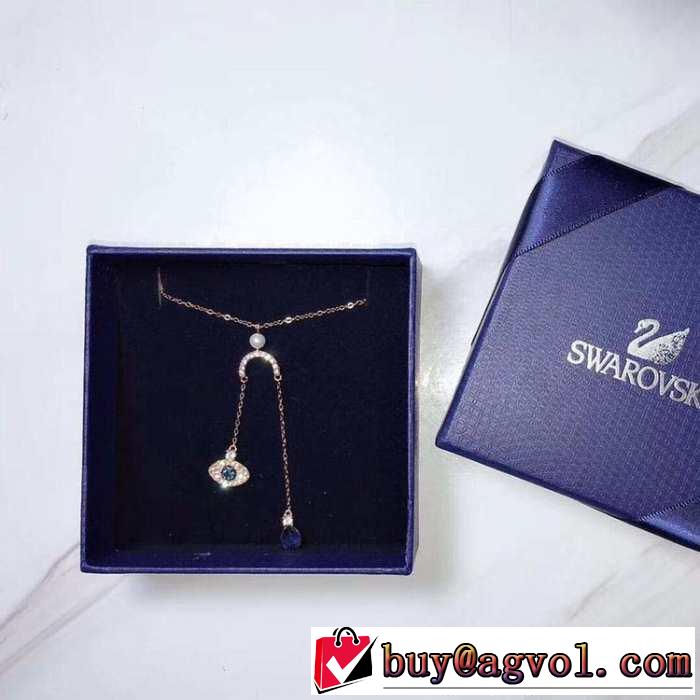 スワロフスキー SWAROVSKI ネックレス 2色可選 スタイリッシュに新着 2019春夏の大注目トレンド
