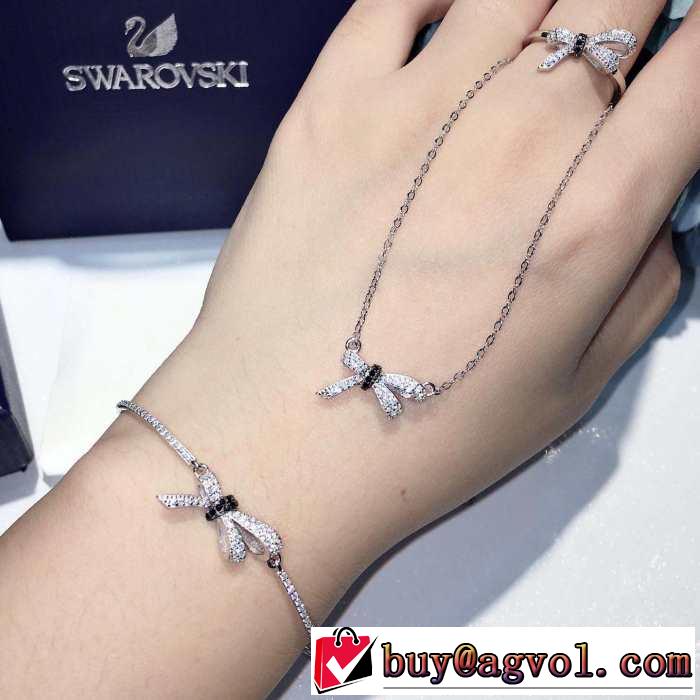 スワロフスキー SWAROVSKI ネックレス 春夏らしい華やか 2019年春夏のトレンドアイテム