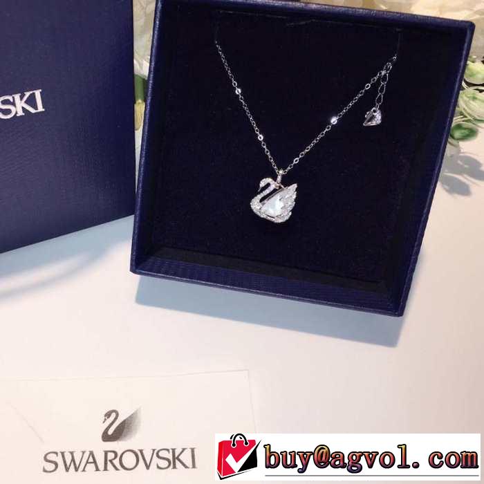 2色可選 ネックレス 2019春夏も引き続き人気セール 夏らしい季節感 スワロフスキー SWAROVSKI