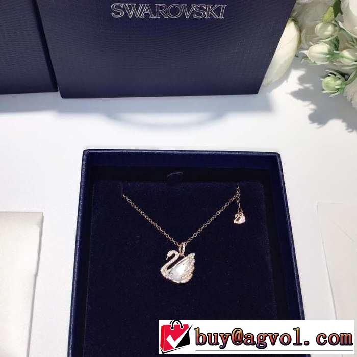 2色可選 ネックレス 2019春夏も引き続き人気セール 夏らしい季節感 スワロフスキー SWAROVSKI