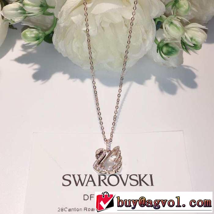 2色可選 ネックレス 2019春夏も引き続き人気セール 夏らしい季節感 スワロフスキー SWAROVSKI