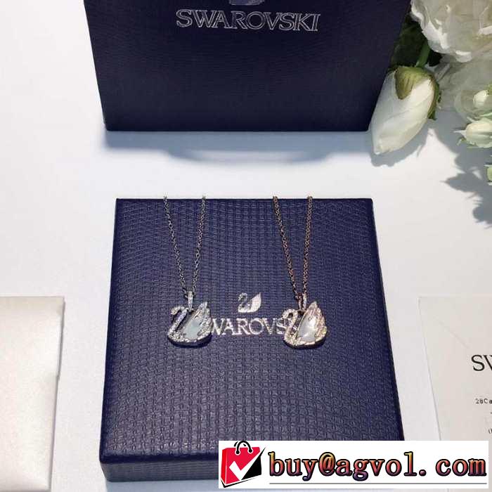 2色可選 ネックレス 2019春夏も引き続き人気セール 夏らしい季節感 スワロフスキー SWAROVSKI