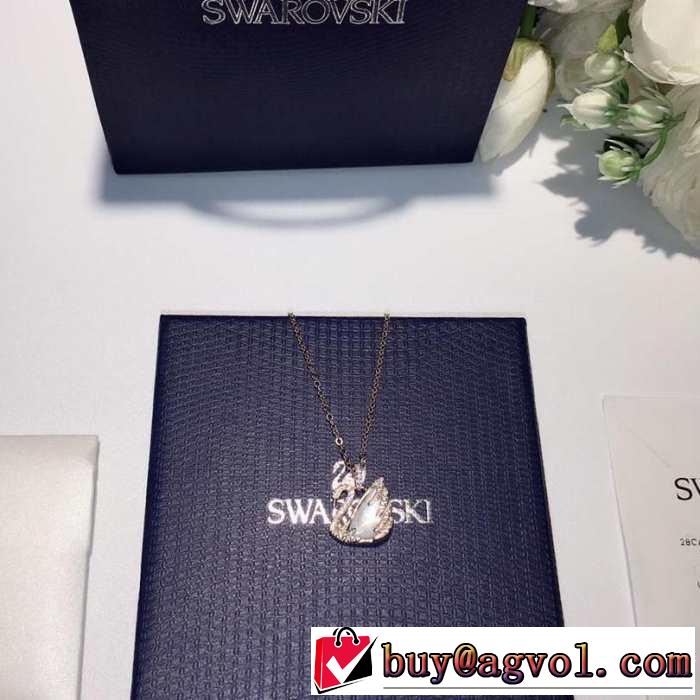 2色可選 ネックレス 2019春夏も引き続き人気セール 夏らしい季節感 スワロフスキー SWAROVSKI