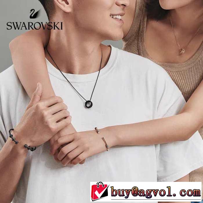 男女兼用 2色可選 今年春夏ファション流行り 2019夏ファション新品 スワロフスキー SWAROVSKI ネックレス