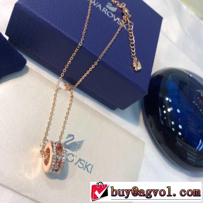 男女兼用 2色可選 今年春夏ファション流行り 2019夏ファション新品 スワロフスキー SWAROVSKI ネックレス