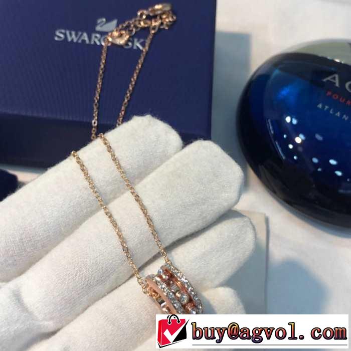男女兼用 2色可選 今年春夏ファション流行り 2019夏ファション新品 スワロフスキー SWAROVSKI ネックレス