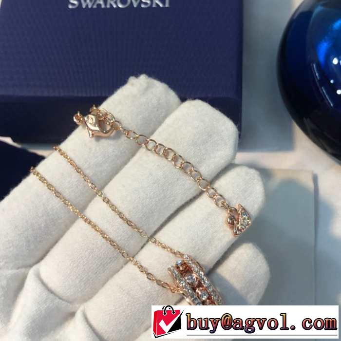 男女兼用 2色可選 今年春夏ファション流行り 2019夏ファション新品 スワロフスキー SWAROVSKI ネックレス