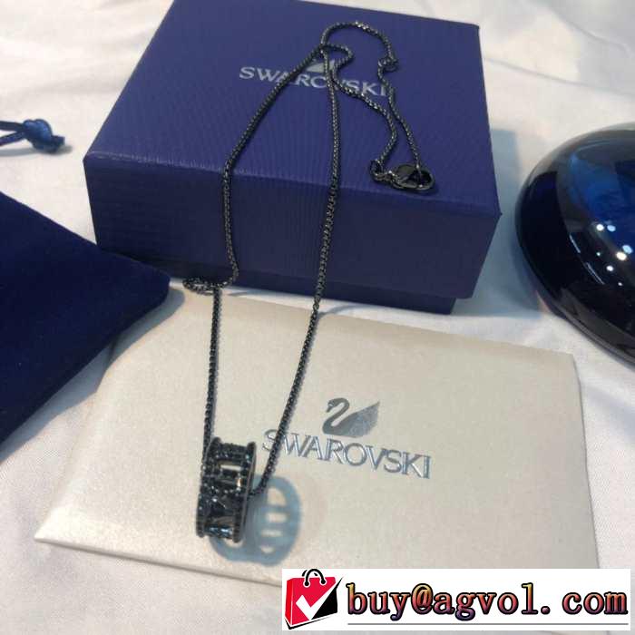 スワロフスキー SWAROVSKI ネックレス 2色可選 男女兼用 人気夏ファションおすすめ 春夏の流行り2019新品