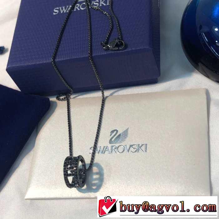スワロフスキー SWAROVSKI ネックレス 2色可選 男女兼用 人気夏ファションおすすめ 春夏の流行り2019新品
