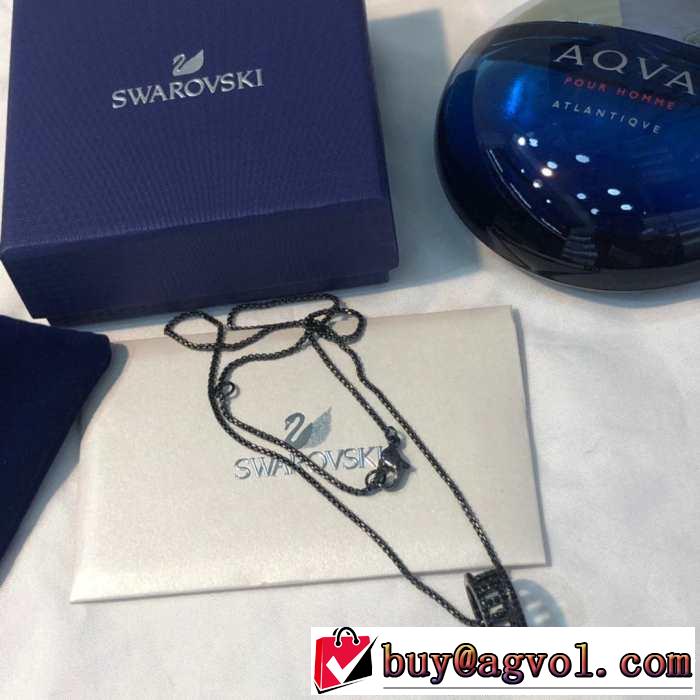 スワロフスキー SWAROVSKI ネックレス 2色可選 男女兼用 人気夏ファションおすすめ 春夏の流行り2019新品