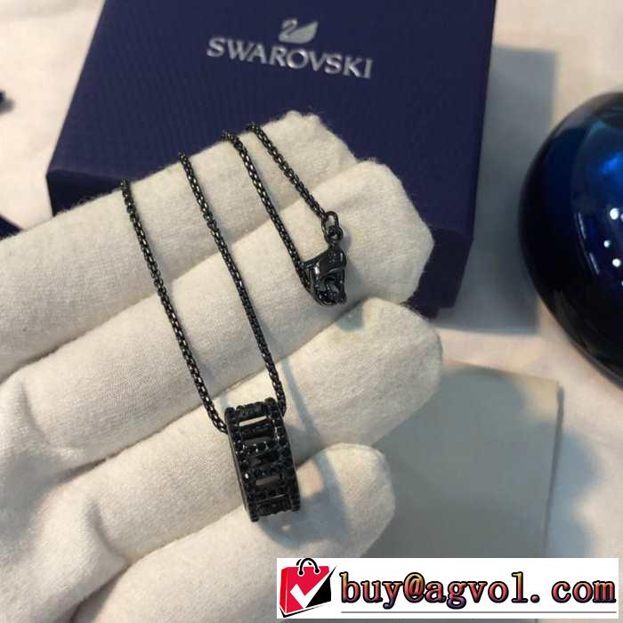 スワロフスキー SWAROVSKI ネックレス 2色可選 男女兼用 人気夏ファションおすすめ 春夏の流行り2019新品