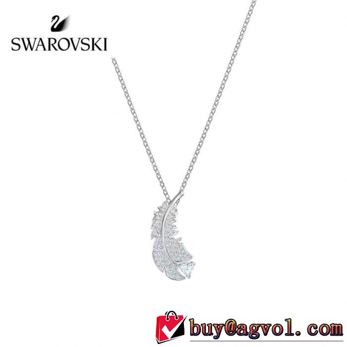《2019年》今、注目のストリート スワロフスキー SWAROVSKI ネックレス 2色可選 海外セレブは大人気