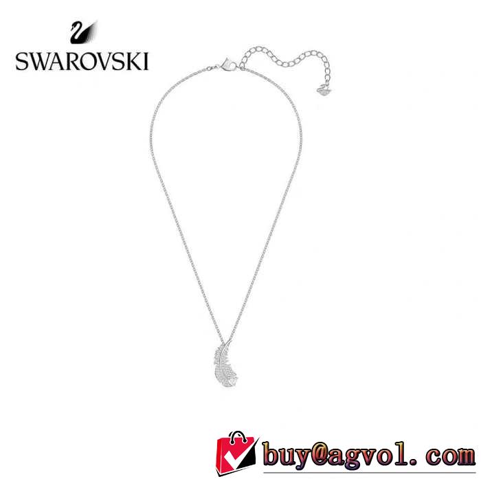 《2019年》今、注目のストリート スワロフスキー SWAROVSKI ネックレス 2色可選 海外セレブは大人気