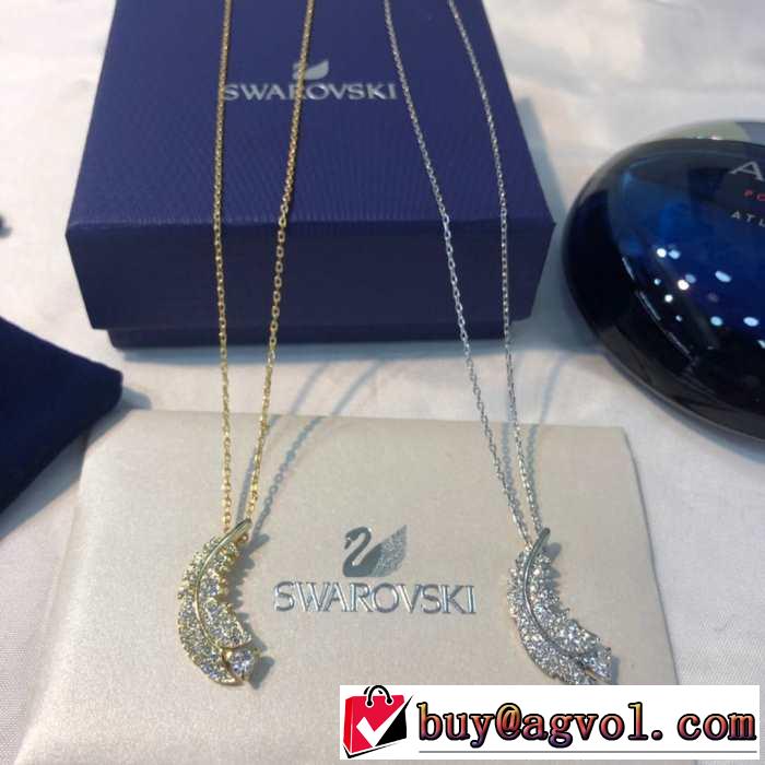《2019年》今、注目のストリート スワロフスキー SWAROVSKI ネックレス 2色可選 海外セレブは大人気
