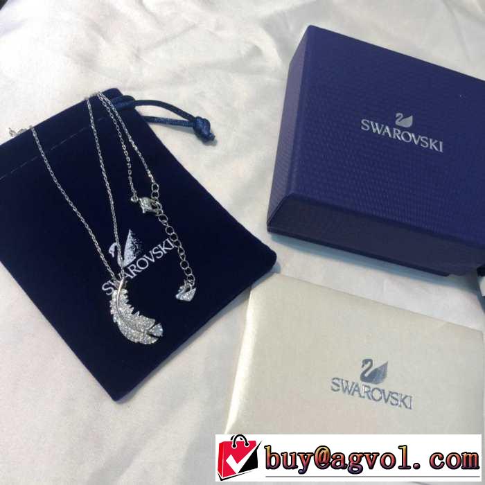 《2019年》今、注目のストリート スワロフスキー SWAROVSKI ネックレス 2色可選 海外セレブは大人気