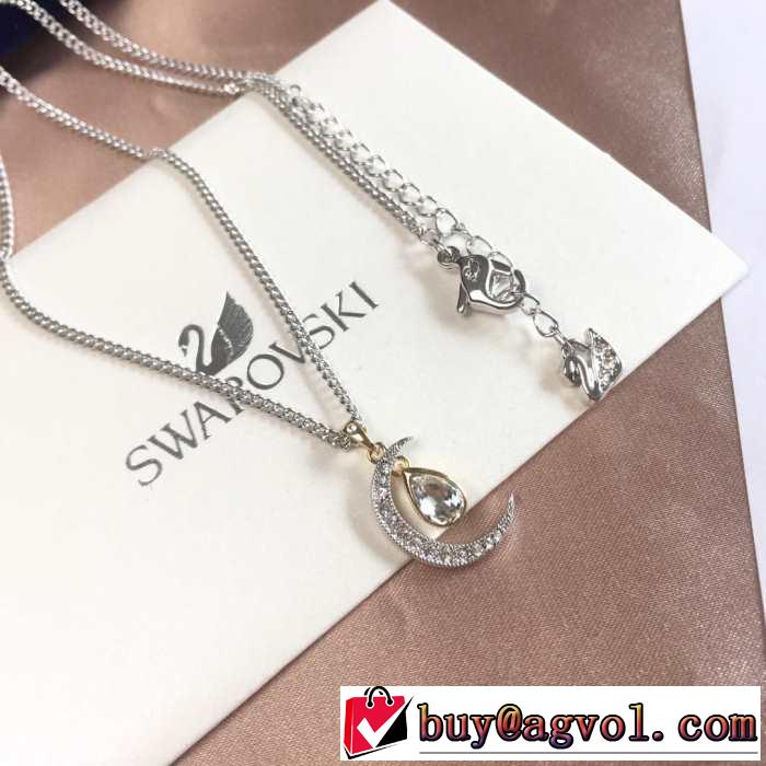 スワロフスキー SWAROVSKI ネックレス 大人カジュアル夏ファッション2019 主張性もカジュアルさ