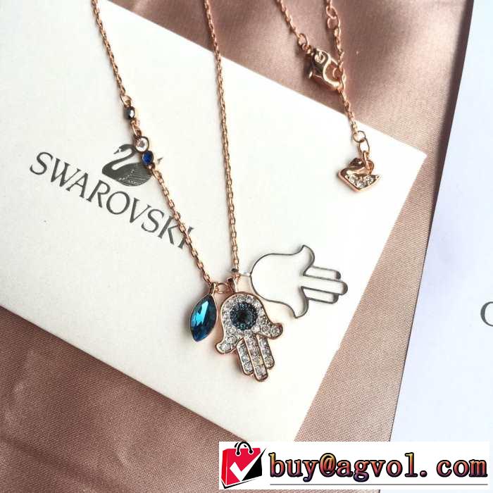 スワロフスキー SWAROVSKI ネックレス 今季は特に注目ファション 2019春夏人気トレンドアイテム