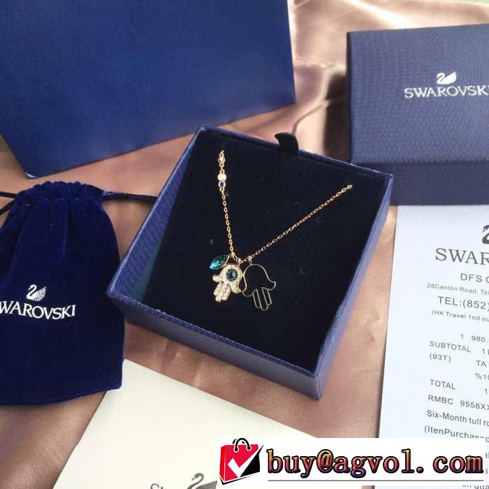 スワロフスキー SWAROVSKI ネックレス 今季は特に注目ファション 2019春夏人気トレンドアイテム