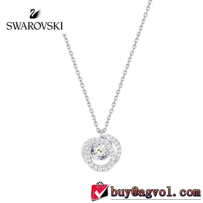2019年春夏流行ファッション 大人の可愛さを引き立て スワロフスキー SWAROVSKI ネックレス