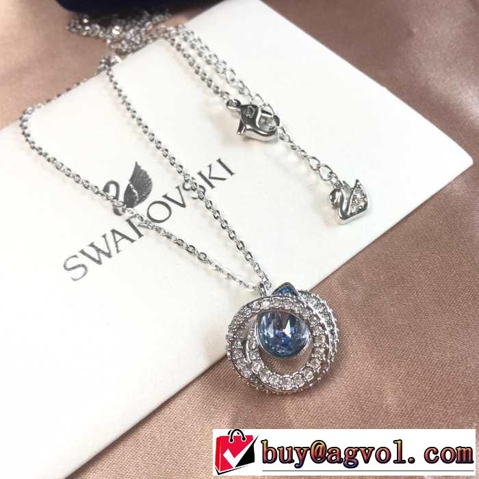 2019年春夏流行ファッション 大人の可愛さを引き立て スワロフスキー SWAROVSKI ネックレス