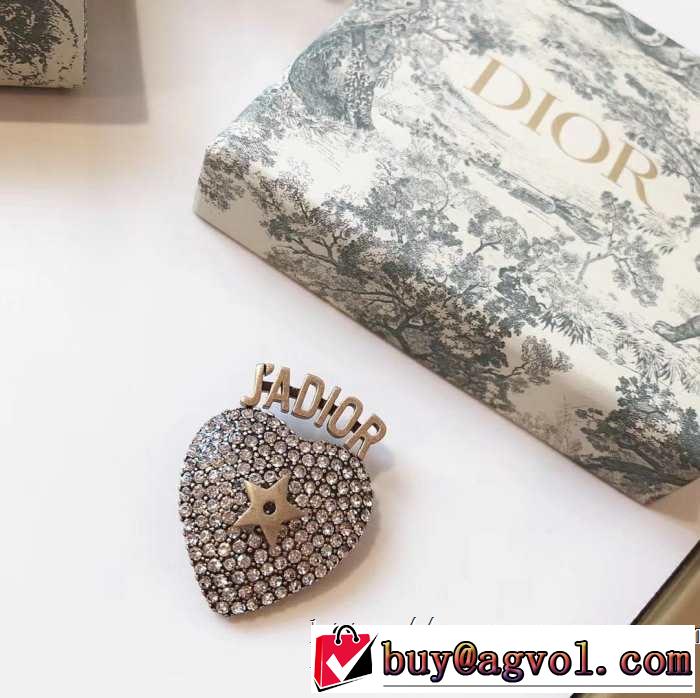 今や定番アイテム好評品 おすすめファション2019人気カラー ディオール DIOR ブローチ