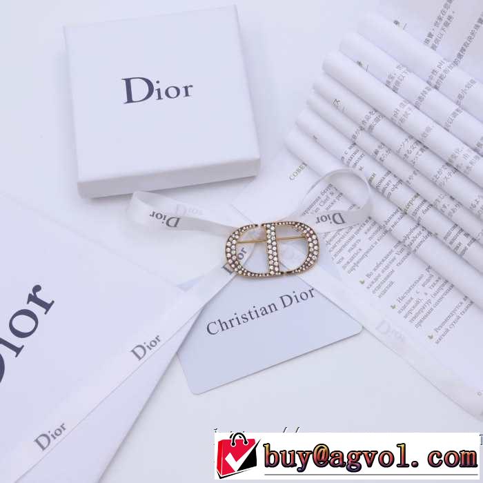 人気ブランド春夏の新作が続々登場 ディオール DIOR ブローチ 2019年春夏シーズンに登場