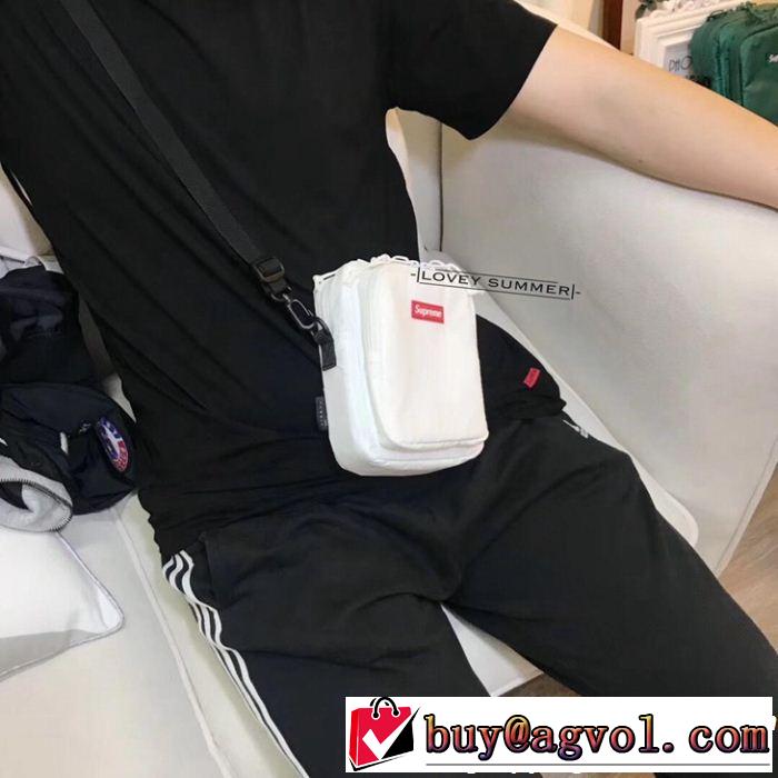 4色可選 2019春夏トレンドアイテム シュプリーム SUPREME バッグ お洒落トレンド人気