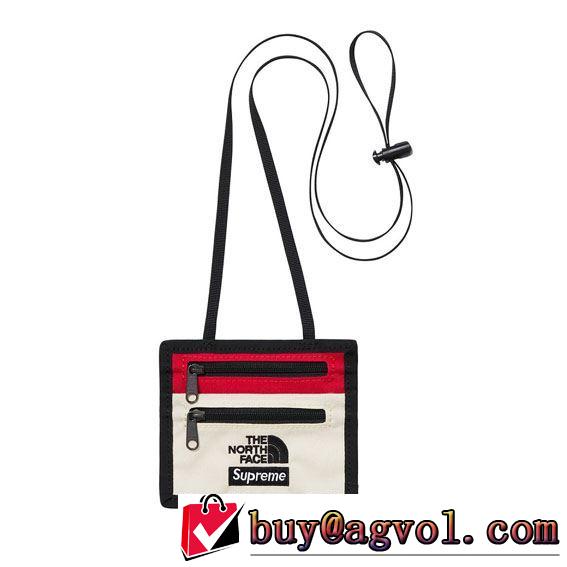今風の着こなし新品 Supreme TNF Expedition Travel Wallet 2019春夏は人気定番 ショルダーバッグ 3色可選