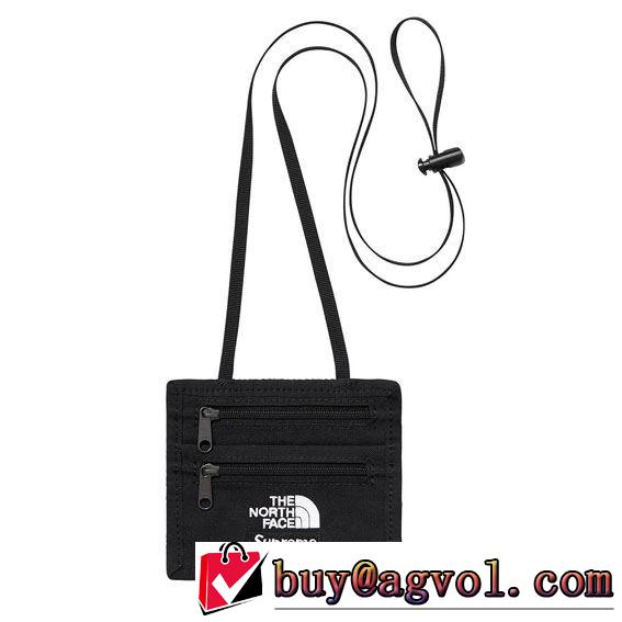 今風の着こなし新品 Supreme TNF Expedition Travel Wallet 2019春夏は人気定番 ショルダーバッグ 3色可選
