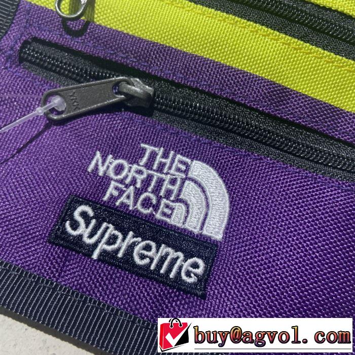 今風の着こなし新品 Supreme TNF Expedition Travel Wallet 2019春夏は人気定番 ショルダーバッグ 3色可選