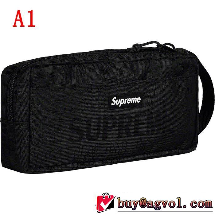 2019春夏は人気定番 SUPREME Organizer Pouch 活躍のバッグ 4色可選 今流行のストリート上品