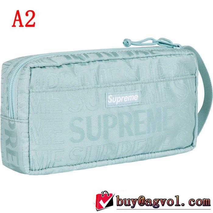 2019春夏は人気定番 SUPREME Organizer Pouch 活躍のバッグ 4色可選 今流行のストリート上品