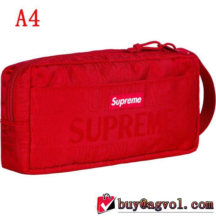 2019春夏は人気定番 SUPREME Organizer Pouch 活躍のバッグ 4色可選 今流行のストリート上品