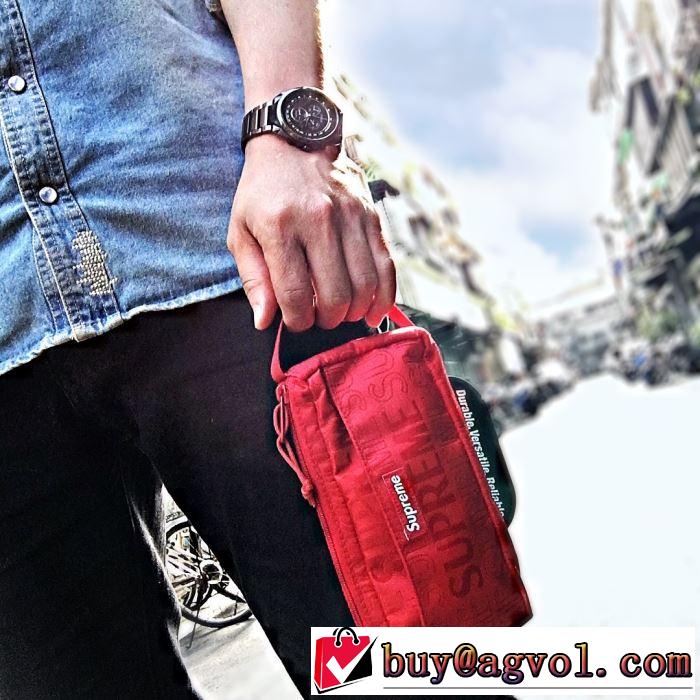 2019春夏は人気定番 SUPREME Organizer Pouch 活躍のバッグ 4色可選 今流行のストリート上品