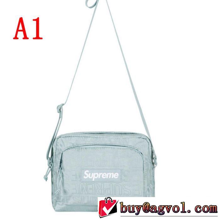 おしゃれ上級者に挑戦 Supreme 19SS 46th Shoulder Bag  シュプリーム SUPREME 4色可選  斜め掛けバッグ