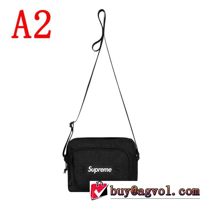 おしゃれ上級者に挑戦 Supreme 19SS 46th Shoulder Bag  シュプリーム SUPREME 4色可選  斜め掛けバッグ
