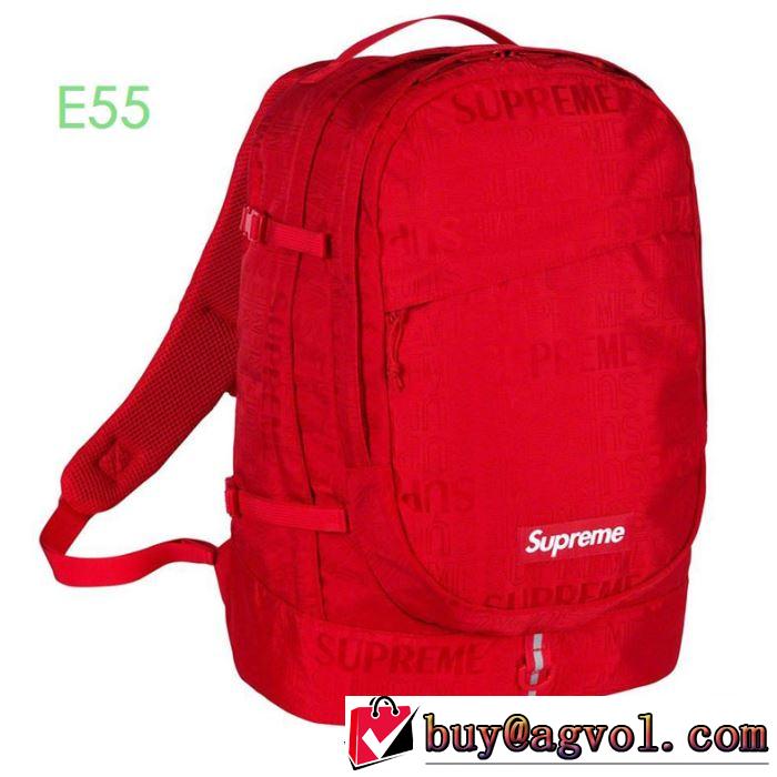 3色可選 おしゃれでおすすめ今季トレンド supreme 19AW  Backpack  リュック、バックパック オシャレスタイルが今年流